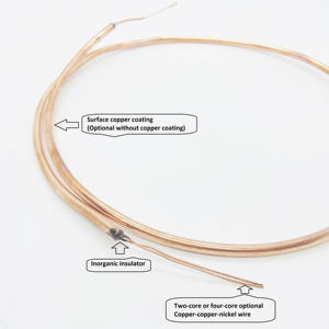 HUADONG K/N/E/J/Pタイプ2/4/6/8コアミネラル絶縁ケーブルRTD温度センサー - Product Image 1