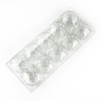 Plateau à œufs de poulet en plastique, 4 8 12 20 30 trous, boîte transparente, emballage, magasin d'usine, PET écologique, 4 8 12 20 30
