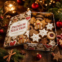 Boîte décorative en fer blanc imprimée sur mesure, boîte métallique de forme personnalisée pour biscuits, bonbons, chocolat, thé, emballage cadeau, stockage, vente en gros