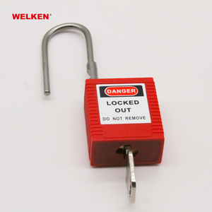 Bền SS304 an ninh Ổ Khóa 3mm dia 38mm Nylon nhựa Ổ khóa an toàn khóa tagout ổ khóa sản xuất - Product Image 6