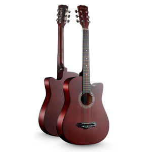Guitarra Acústica Clásica de 38 Pulgadas para <span class=keywords><strong>Principiantes</strong></span>, Cuerpo Delgado de Tilo, Fondo/Lados de Arce y Koa, Acabado Mate o Brillante Disponible, Venta al por Mayor - Product Image 1