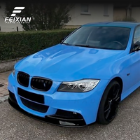 Para BMW Serie 3 E90 E91 LCI M Sport 2009-2012, Difusor Delantero, Kit Aerodinámico, ABS Pulido, 100% Compatible, Fácil Instalación