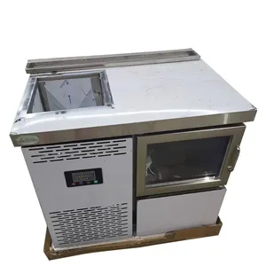 Commercial Bar Counter Cube Ice Maker With Stainless Steel under counter ice making machine