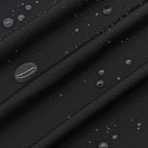 Chất lượng cao 100% polyester Trọng lượng nhẹ loại Tơ Sống vải màu đen không thấm nước ngoài trời Dobby cho cô gái <span class=keywords><strong>softshell</strong></span> Áo khoác - Product Image 5