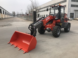 Chargeuse sur pneus télescopique compacte de 1500 kg, chargeuse frontale articulée pour l'agriculture et la construction ER1500 - Product Image 4
