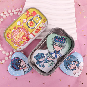 Insignias de metal personalizadas con forma de corazón, fabricadas a medida, con alfileres de seguridad - Product Image 6