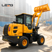Mini-chargeuse sur pneus compacte chinoise pour chantier de construction