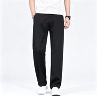 Pantalon décontracté pour hommes en gros, plusieurs couleurs, taille élastique, étiquette personnalisée, pour le quotidien et les affaires