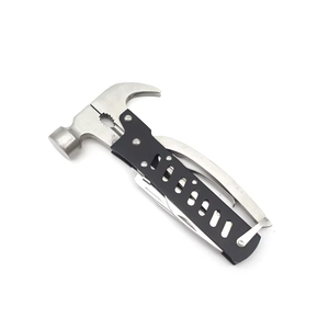 مطرقة متعددة الوظائف صغيرة من الفولاذ المقاوم للصدأ مع حلقة مفاتيح للاستخدامات الصناعية والمنزلية، مصنوعة من البلاستيك - Product Image 3