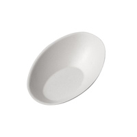 Assiette jetable biodégradable en bagasse de canne à sucre, forme citron, petite, pour amuse-gueules, sushis, gâteaux et snacks