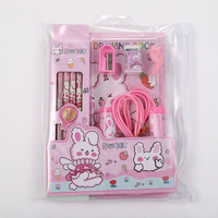 Ensemble de papeterie gomme à crayon corde à sauter créative pour enfants cadeau ensemble de papeterie fournitures pour élèves du primaire