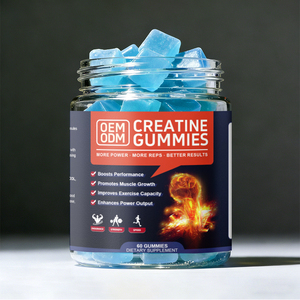 <strong>Flavored</strong> <strong>Creatine</strong> Gummies Pure <strong>Creatine</strong> 99 Percent Muscle Mass Builder Supplement for Strength and Performance - Product Image 1