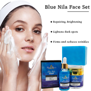 Productos para el cuidado de la piel facial con logotipo personalizado OEM, crema blanqueadora para la piel, eliminación de manchas oscuras, suero, jabón Nila, juego para el cuidado de la piel para mujeres negras - Product Image 5