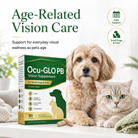 Complément alimentaire pour la santé oculaire des animaux de compagnie, haute puissance, soutien de la vision des chiens et des chats, mélange antioxydant, taurine, acides gras oméga-3, santé des yeux