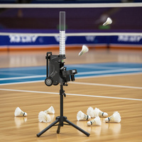 Machine de tir de volants de badminton PUSUN PB MINI PRO, prix de gros, distributeur de volants, contrôle par application, robot d'entraînement de badminton