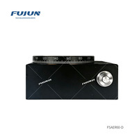 FSAER60-D Mesa Giratoria para Microscopio con Rotación de 360 Grados, Posicionamiento de Alta Precisión, Diámetro de 59 mm, Turbina de Gusano, 1 Año de Garantía