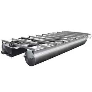 Tubo Galleggiante Rotondo in Alluminio Allhouse 2024 per <span class=keywords><strong>Barche</strong></span> Pontoon, Lunghezza 15-40 Piedi, <span class=keywords><strong>Costruzione</strong></span> Completamente Saldata - Product Image 1