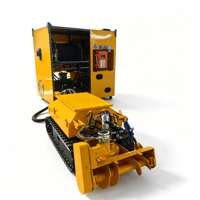 Nouveau robot amphibie chenillé Yugong pour le nettoyage des canalisations, avec moteur à engrenages et pompe, capacité de 100-300 CBM/h