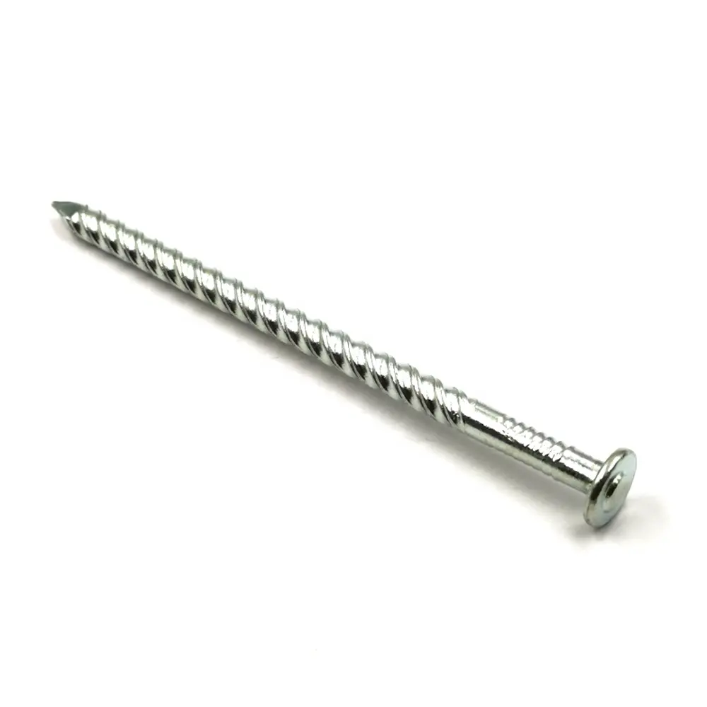 Screw roofing nails with washer