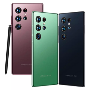 Nuevo en venta <span class=keywords><strong>S22</strong></span> + U L Tra 16GB + 1TB jugar juegos sin tartamudear teléfono móvil inteligente 7,3 pulgadas desbloqueo facial teléfono celular de pantalla completa - Product Image 2