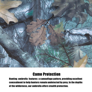 FO Quick <strong>Set</strong> Durable Portable Weather-Resistant Manual UV Protection <strong>Umbrella</strong> Easy-to-Install Break-Up Country Camo Treestand - Product Image 3