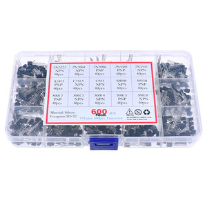 600 thường được sử dụng NPN/PnP Plug-in Transistor kit 15 loại đ-92 gói năng lượng thấp ICS - Product Image 5