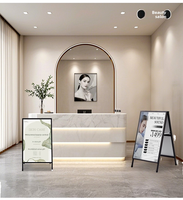 Stand Poster Lipat Logam Berlapis Pernis A-Frame Heavy-duty 24X36-inci Modern Dua Sisi Portabel untuk Luar Ruangan