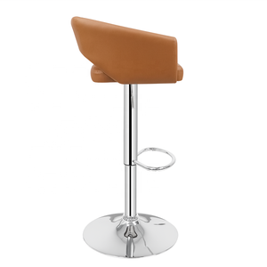 Anji – tabouret de Bar en PU, chaise de Pub pivotante à hauteur réglable - Product Image 2