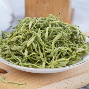 Jin Yin Hua высококачественный сушеный японский бутон для жимолости <span class=keywords><strong>Japonica</strong></span> <span class=keywords><strong>Lonicera</strong></span> цветок натуральная сухая техника для чая - Product Image 6