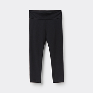 Leggings de <span class=keywords><strong>yoga</strong></span> capri taille haute en <span class=keywords><strong>coton</strong></span> léger et tendance pour femmes - Product Image 4