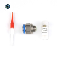 Connecteurs circulaires d'aviation MIL-DTL-38999 Série 13 broches D38999/26FB05SN D38999 J599 en aluminium, indice de protection IP68, plaqué or cuivre