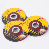 Disque de meulage abrasif à centre déprimé de 115x6x22,23 mm (4,5 pouces) pour métal, vente directe d'usine