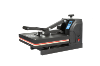 Vente directe de presse à chaud pour tissu à plat 38*38CM, machines de transfert de chaleur pour t-shirt, presse à chaud automatique 15X15 pouces