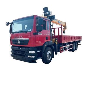 Grue montée sur camion Sinotruk TX 12 tonnes, Approvisionnement direct, Robuste et durable, Véhicule de transport et de levage monté sur camion - Product Image 1