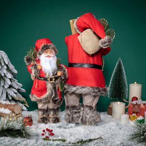 <span class=keywords><strong>Babbo</strong></span> <span class=keywords><strong>Natale</strong></span> Realistico da Tavolo, Statuetta Decorativa 30-45cm, Addobbi Natalizi e di Capodanno, Regali per le Feste - Product Image 3