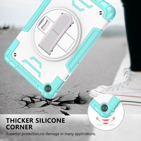 Housse de protection antichoc, résistante aux chutes et antidérapante en TPU+PC pour Huawei Mate Pad SE/C5E 10.4 pouces, idéale pour les entreprises, les entrepôts et le travail sur le terrain
