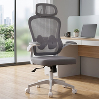 Échantillon Gratuit - Chaise de Bureau Moderne Pivotante et Réglable en Maille Intégrale de Haute Qualité avec Appui-tête - Fabriquée en Chine