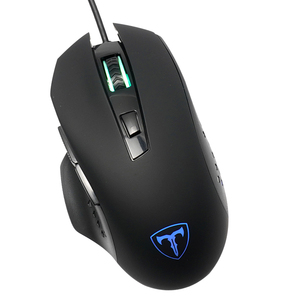 เมาส์สำหรับเล่นเกมแบบมีสายที่ตั้งโปรแกรมได้ 6 แบบ 10 กรัม ความละเอียด 400-4800 จุดต่อนิ้ว อินเทอร์เฟซ USB ไฟแบ็คไลท์ RGB ชาร์จใหม่ได้ สำหรับคนถนัดขวา Tgm203 Rgb - Product Image 1