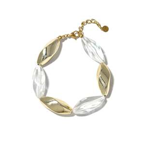 Fashion Chain Link <b>Bracelet</b> 316L Stainless Steel PVD Gold Plating Sustainable Resistant Jewelry - Product Image 1