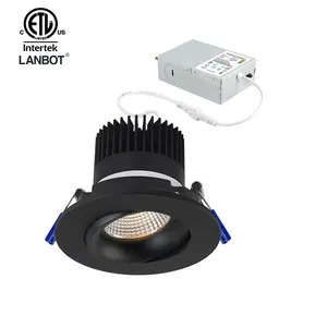 3 ans de garantie COB Gimbal 50W LED Downlight