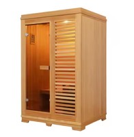 Grosir Pabrik kabinet Sauna luar ruangan pribadi kecil ruang uap tradisional rumah untuk 1 orang