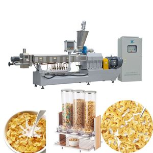 Línea <span class=keywords><strong>de</strong></span> Procesamiento Automática <span class=keywords><strong>de</strong></span> Cereales para Desayuno <span class=keywords><strong>con</strong></span> Doble Tornillo, Máquinas Extrusoras y Horno <span class=keywords><strong>de</strong></span> Cocción <span class=keywords><strong>de</strong></span> Alta Capacidad 100~1000 - Product Image 3