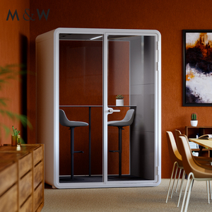 M & W OEM Cách Âm Gian Hàng Acoustic Phòng Mini Hộp Điện Thoại Với Không Khí Gian Hàng Cho Văn Phòng Thương Mại Cuộc Họp Đúc Văn Phòng Vỏ - Product Image 1