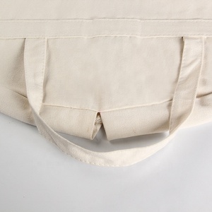 कस्टम लोगो सूट कवर कैनवास सफेद सूती कपड़े परिधान बैग - Product Image 3