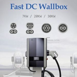 สถานีชาร์จรถยนต์ไฟฟ้า DIBOEV ระดับพาณิชย์ รุ่น 3 แบบ DC CCS Type 1 2 1 2 EVSE Wallbox CCS1 GBT CHAdeMO เครื่องชาร์จเร็ว 20A EV DC และ 30A CCS2 - Product Image 1