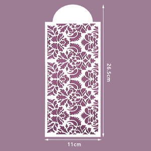 Plantillas de Madera Cortadas con Láser con Textura de Azafrán, Múltiples Diseños, Plantillas para Decoración de Pasteles, Flores, Estrellas, <span class=keywords><strong>Mariposas</strong></span> - Product Image 3