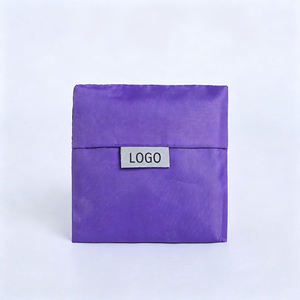 Factory Direct Stylish <b>Dot</b> Pattern Foldable <b>Eco</b> Shopping Bag, Lightweight Polyester Handbag For Clothing Store Packaging - Product Image 2
