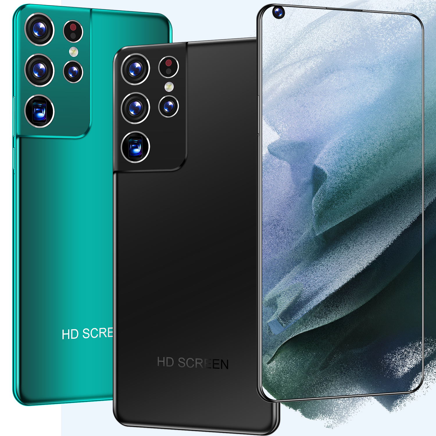 2021 новый дизайн s21 смартфон 7,3 Inch с 16 + 512 большой объем памяти смартфон мобильный телефон с 4G/5G Dual Sim карты