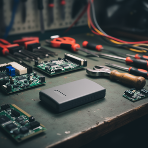 <b>Plastic</b> Container 50x90x16mm Dark Grey ABS IP54 Electronic <b>Enclosure</b> - Product Image 3