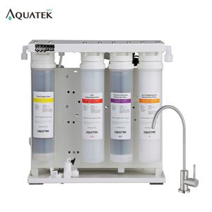 ระบบกรองน้ำ RO แบบเปลี่ยนไส้กรองง่าย AQ-500A ไม่ต้องใช้ถังเก็บน้ำ สำหรับครัว - Product Image 1